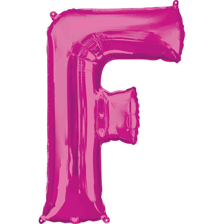 SuperShape Letter F Pink L34