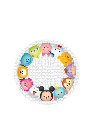 Disney Tsum Tsum 18cm Paper Plates Pack of 8