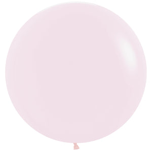 Sempertex 60cm Pastel Matte Pink Latex Balloons 609 - 10PK