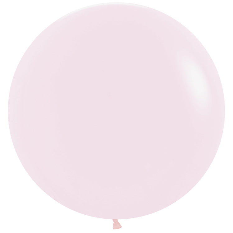 Sempertex 60cm Pastel Matte Pink Latex Balloons 609 - 10PK