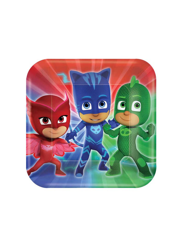 PJ Masks 23cm Plates Pack of 8