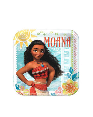 Disney Moana 23cm Plates Pack of 8