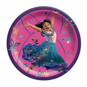 Disney Encanto 17cm Round Paper Plates Pack of 8