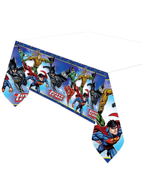 Justice League Plastic Tablecover