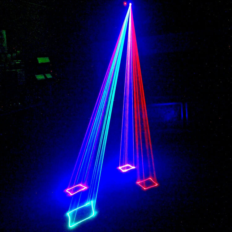 Full Colour Laser Light 800W with Sound DMX