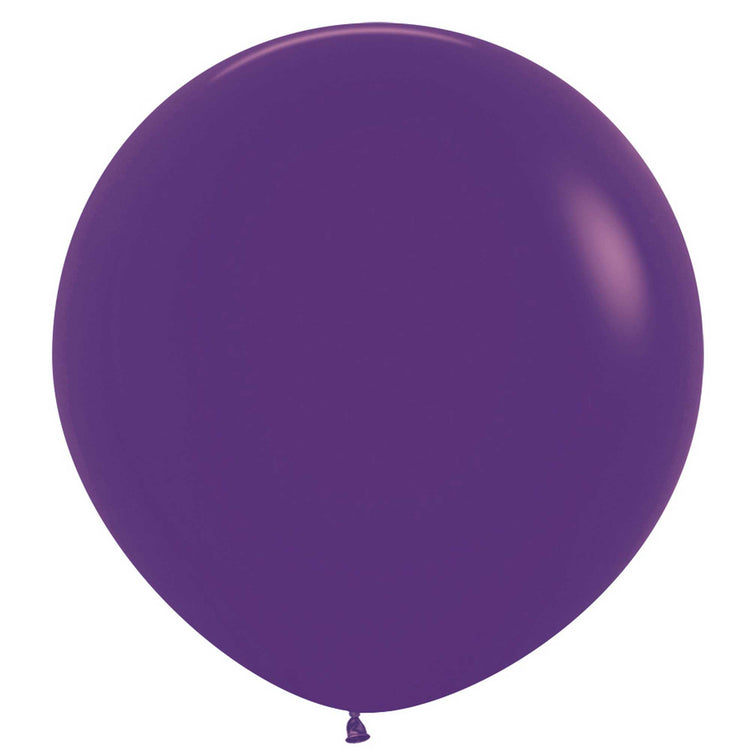 Sempertex 60cm Fashion Violet Latex Balloons 051, 3PK Pack of 3