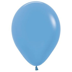 Sempertex 12cm Neon Blue Latex Balloons 240 Pack of 50