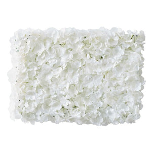 White Wedding Flower Wall