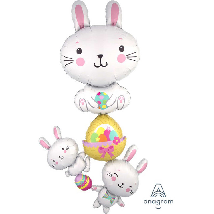 Giant Multi-Balloon Bunny Stacker P70