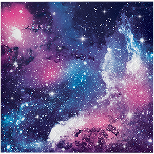 Galaxy Party Beverage Napkins Pack of 16