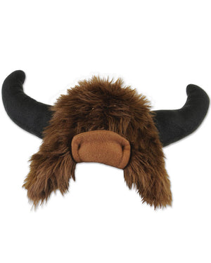 Plush Buffalo Hat