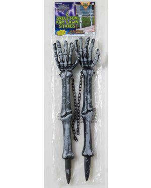 Skeleton Arms Lawn Stake Decorations