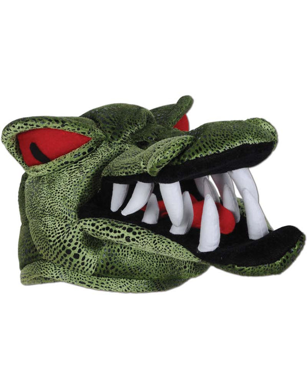 Plush Crocodile Hat