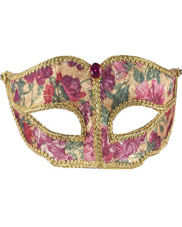 Floral Half Mask