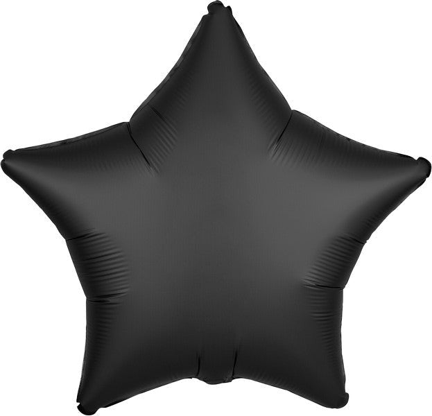 45cm Standard XL Satin Luxe Onyx Star S18