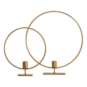Nordic Noel Christmas Candle Holders Pack of 2