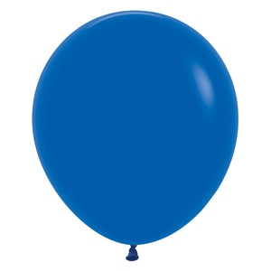 Sempertex 45cm Fashion Royal Blue Latex Balloons 041, 6PK Pack of 6