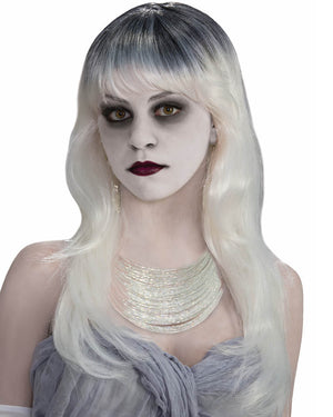 Haunted White Wig