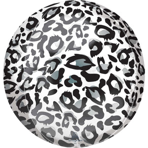 Orbz XL Snow Leopard Print Animalz G20 Balloon