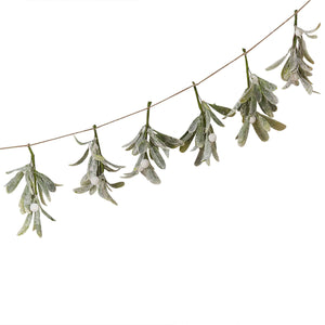 Nordic Noel Mistletoe Christmas Garland 2m