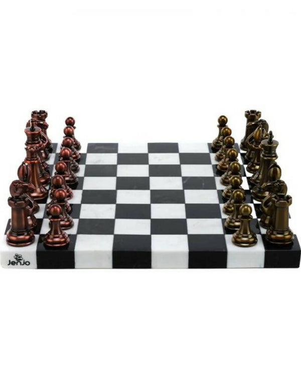 Chess Marble Board with Resin Pieces