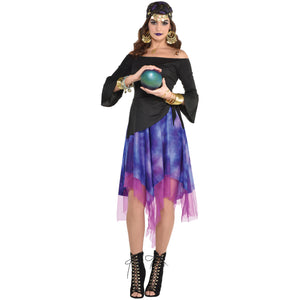 Fortune Teller High-Low Dress