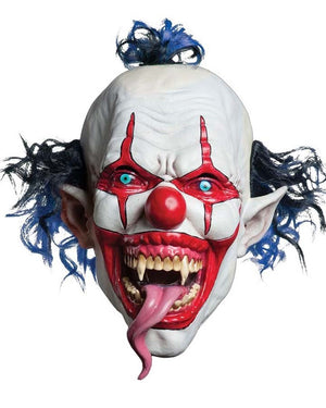 Snake Tongue Evil Clown Mask