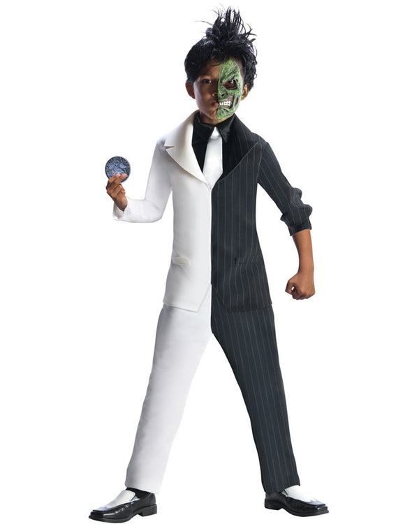 Gotham City Two Face Villain Boys Costume