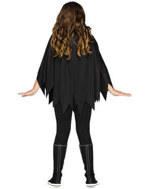 Halloween Skeleton Kids Poncho