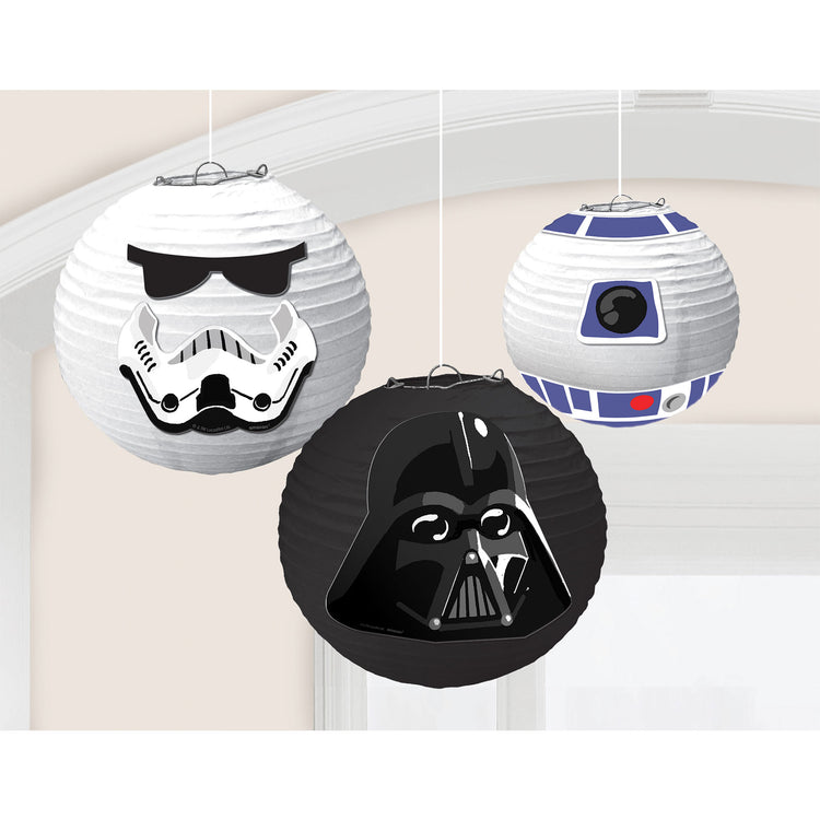 Star Wars Galaxy Paper Lanterns Pack of 3