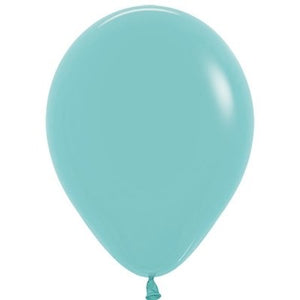 Sempertex 30cm Fashion Aquamarine Green Latex Balloons 037 - 50PK