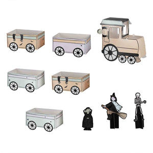 Boo Crew Ghost Train Treat Decoration Stand