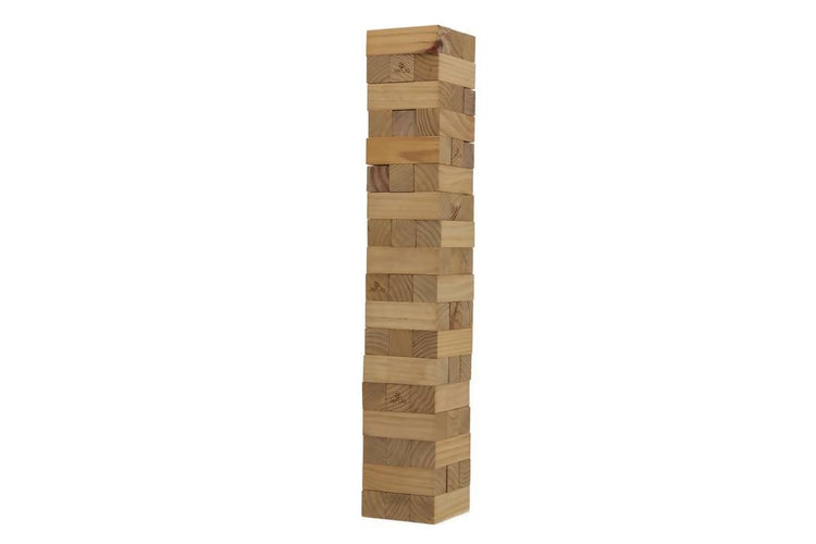 54 Piece Giant Jenjo Outdoor Wood Block Game 127cm