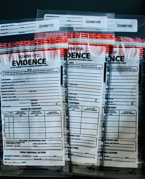 Plastic Evidence Bags Prop