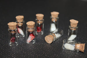 Variety Pack of Tooth Specimen Jars Prop