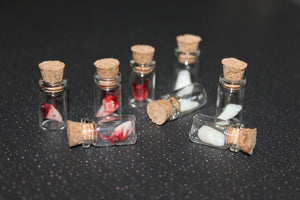 Variety Pack of Tooth Specimen Jars Prop