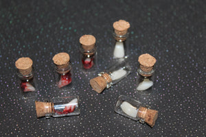 Variety Pack of Tooth Specimen Jars Prop