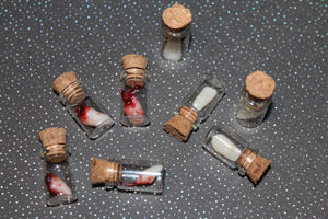 Variety Pack of Tooth Specimen Jars Prop