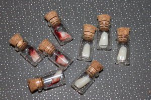 Variety Pack of Tooth Specimen Jars Prop