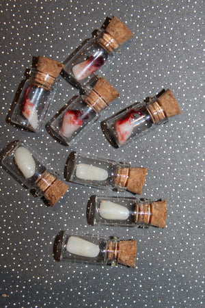 Variety Pack of Tooth Specimen Jars Prop