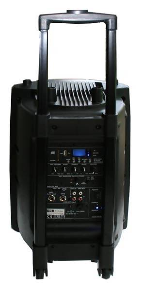 ibiza SOUND PORT8VHF-BT Portable Audio System Active Speaker Instruction  Manual