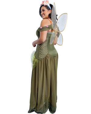 Rose Fairy Princess Womens Plus Size Costume