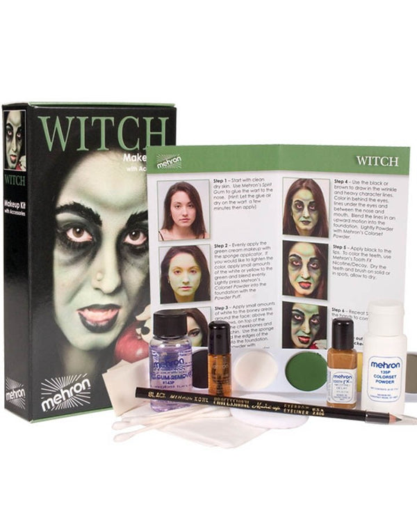 Mehron Witch Makeup Kit