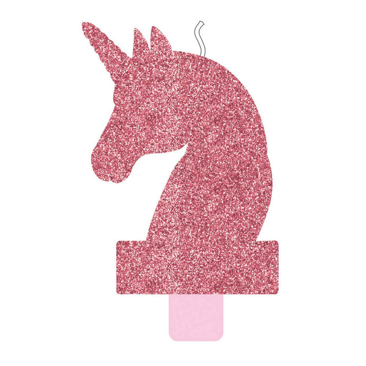 Magical Unicorn Glitter Candle