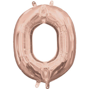 CI: Letter O Rose Gold L16