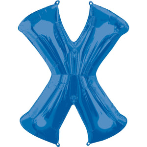 SuperShape Letter X Blue L34