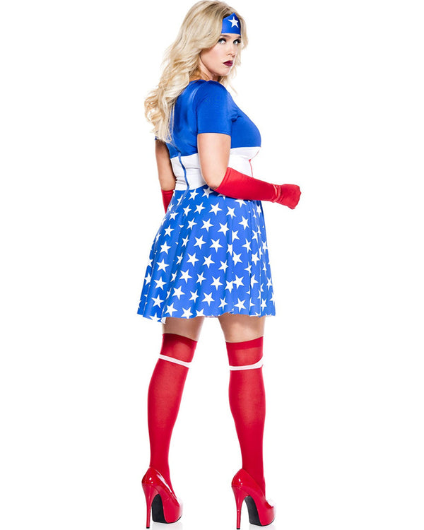 American Hero Womens Plus Size Costume