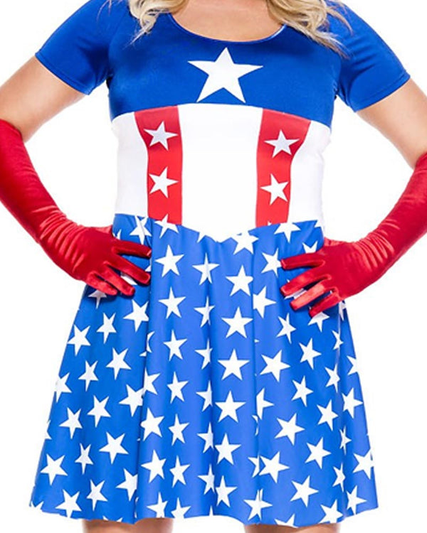 American Hero Womens Plus Size Costume