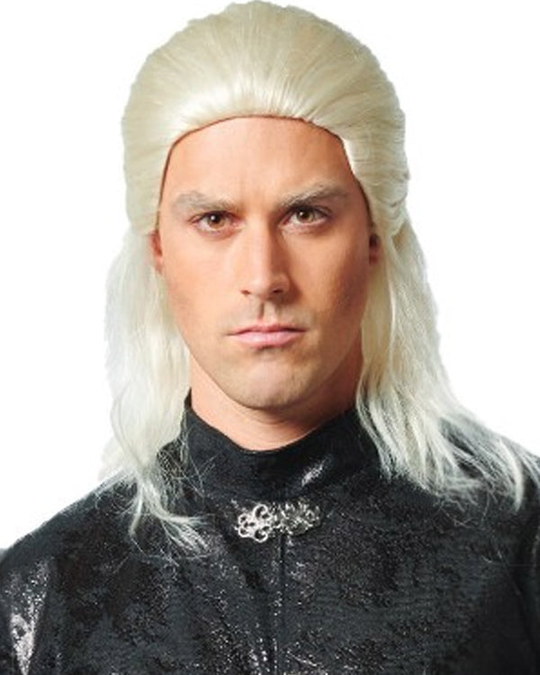 Ancient Prince Long Platinum Blonde Wig