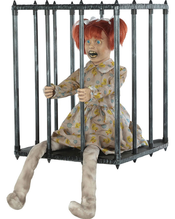 Animated Caged Kid Walk Around Adult Costume